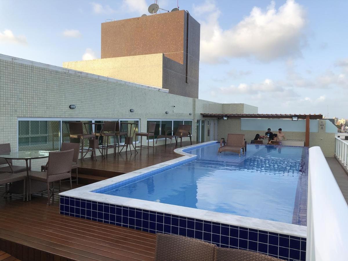 Flat 202 Com Vista Parcial Do Mar De Intermares Apartment Cabedelo Exterior foto