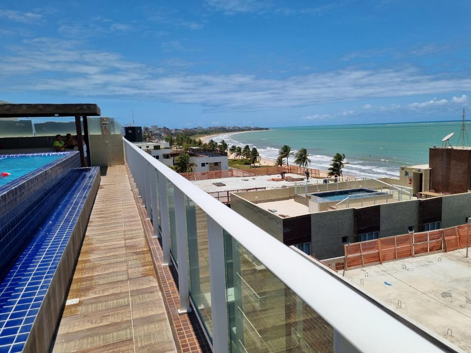 Flat 202 Com Vista Parcial Do Mar De Intermares Apartment Cabedelo Exterior foto